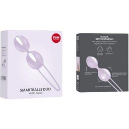 Smartballs Duo Boules Pelviennes Blanc Lilas Pas 1ut