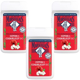 Douche Crème Extra Doux Lait de Coton et Coquelicot, 250 ml