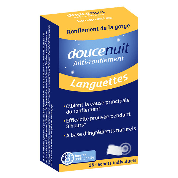 Anti-Ronflement Languettes 28 sachets