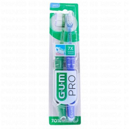 brosse à dents technique pro pack de 2
