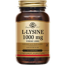 L-Lysine - Défenses immunitaires - 50 comprimés