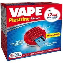 Vape Set Diffuseur Anti-Moustique Plaques + 10 Plaques Vape classique