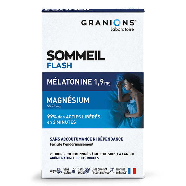 Granions Somdor+ Flash 20 comprimés