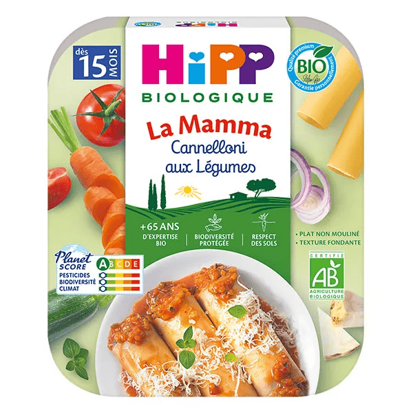 Cannelloni aux Légumes dès 15 mois 250g