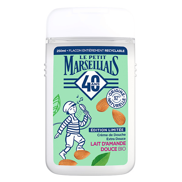 Gel Douche Lait d'Amande Douce 250ml