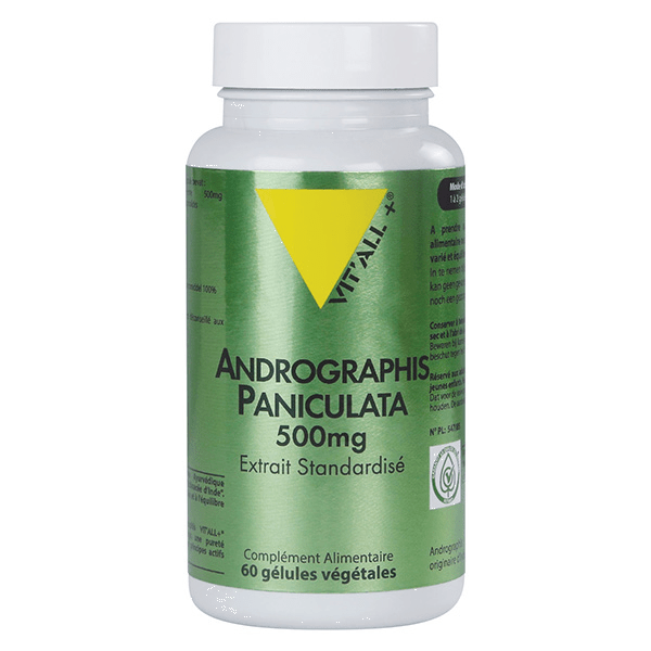 Andrographis Paniculata 500mg 60 gélules végétales