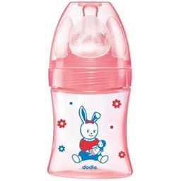 Biberon Initiation+ 3 Vitesses 150ml 1Er Âge Débit 1 Rose