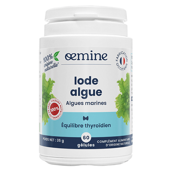 Iode Algue Équilibre Thyroïdien 60 gélules