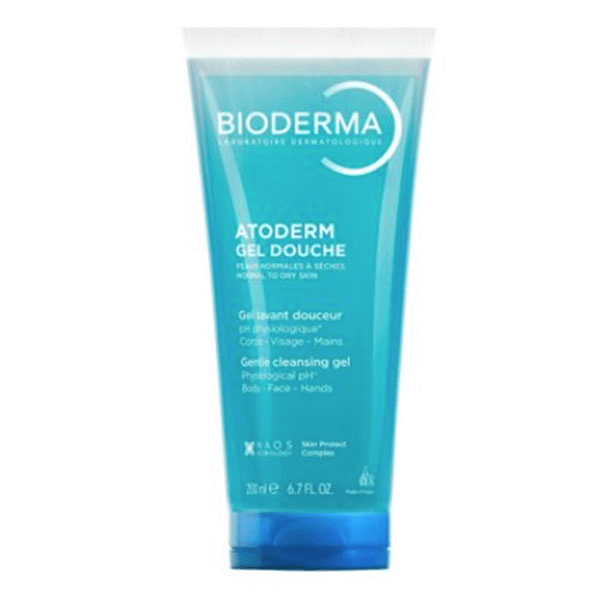 Atoderm Gel Douche Sans Savon Peaux Sèches Famille 200ml