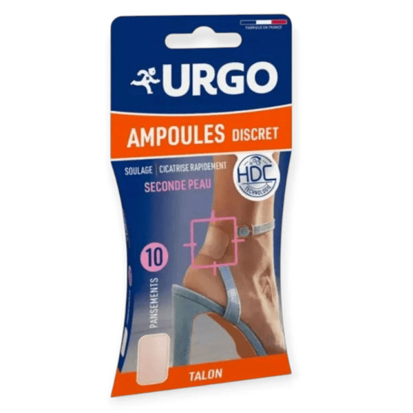 Ampoule ultra-discret Moyen format, 10 pansements