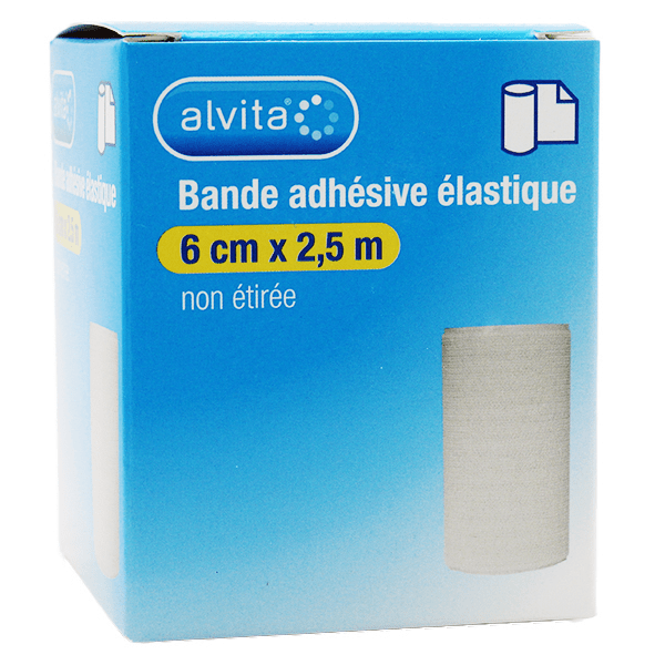 Bande Adhésive Elastique 6cm x 2,5m