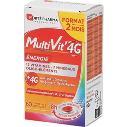 Multivit 4G Energie 60 Comprimés