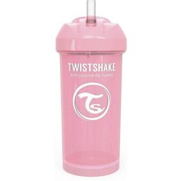 Tasse à paille 12+ Pink Cake 360ml