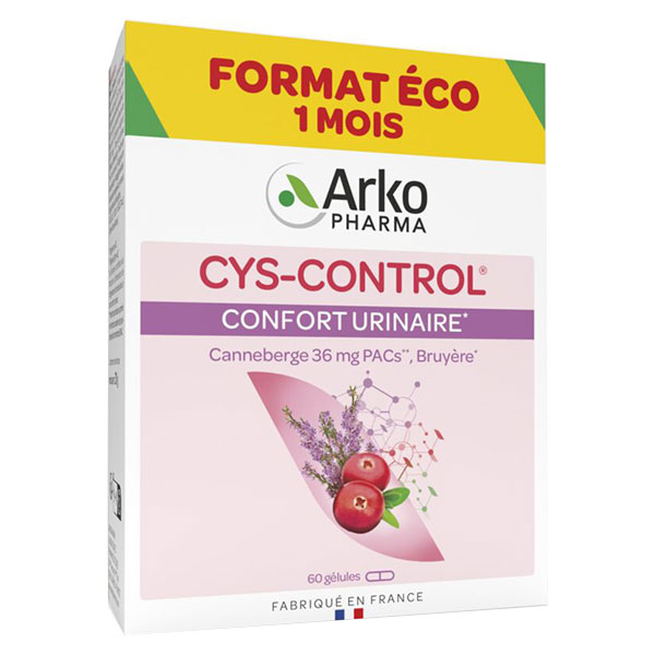 Cys-Control Confort Urinaire Canneberge 60 gélules