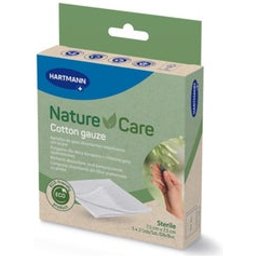 Nature Care Cotton Gauze Sterile 7,5cmx7,5cm 5x2uts
