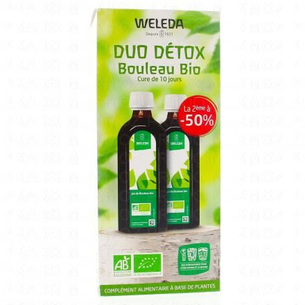 Jus de bouleau bio flacon 250ml lot de 2 flacons de 250 ml