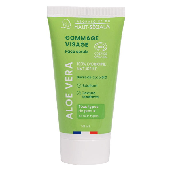 Haut-Ségala Gommage visage Aloe Vera 50ml