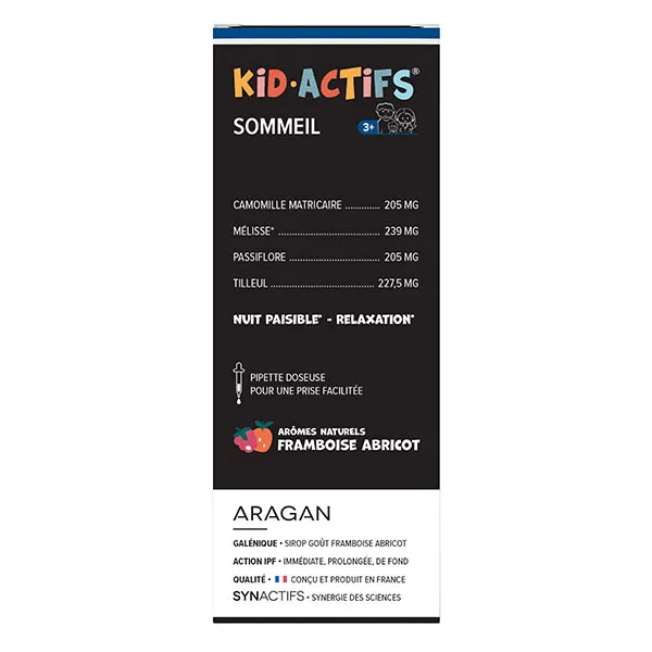 KID•ACTIFS Sirop Sommeil Enfant 125ml