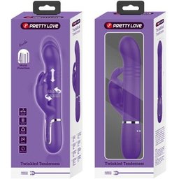 Coale Vibromasseur Rabbit 4 en 1 Violet 1ut