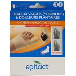 Orthèse Corrective Halux Valgus Double Pied Droit Taille S