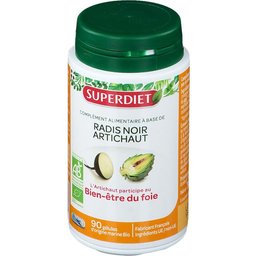 Super Diet Radis Noir Et Artichaut Bio 90 gélules