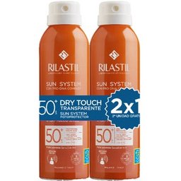 Sun System Toucher Sec SPF 50+ 2×200 ml