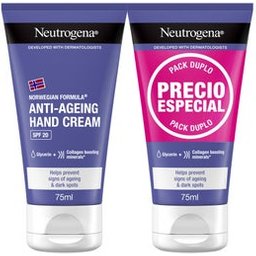 NeutrogenaAnti-Ageing SPF20 Mains 2x75ml