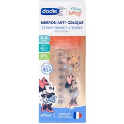 Biberon Initiation 270ml Minnie Rose 0 à 6 Mois 1ud