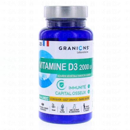 Immunité & Energie - Vitamine D3 2000ui 30 comprimés à croquer
