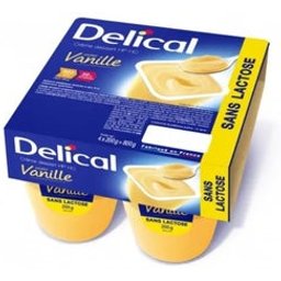 Crème Dessert Hp HC Sans Lactose Vanille 4x200g