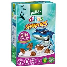 Biscuits Dibus Sharkies Cacao Sans Gluten Bio 250g