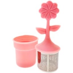 Infuseur Silicone Fleur avec Pot 1ut