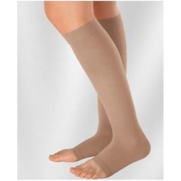 14 Bas Jarret Pointe Ouverte 2205 Nature Taille 5 1 Paire