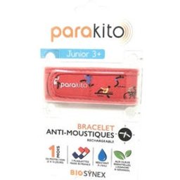 Parakito Bracelet Anti-Moustiques Rechargeable Junior Sport 1 Unité