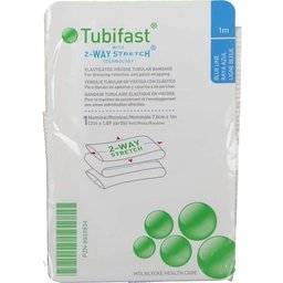 Bande tubulaire en viscose avec élastique bleu 7