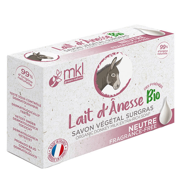Lait d'Ânesse Savon Végétal Surgras 100g