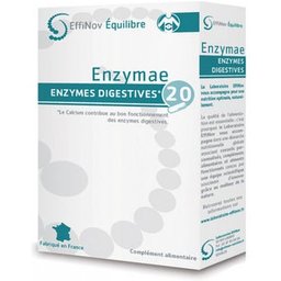 Équilibre Enzymae Enzimas Digestivas 20 Perlas