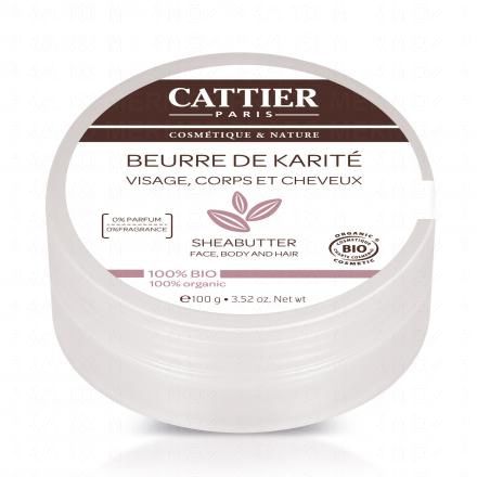 Beurre de karité 100% bio pot 100g
