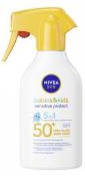 Sun Sensitive Protect Spray Babies & Kids Solaire SPF50+ 250 ml - Flacon pulvérisateur 270 ml