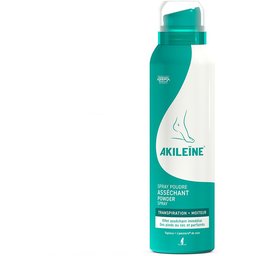 Akileïne spray poudre assechant très forte transpiration