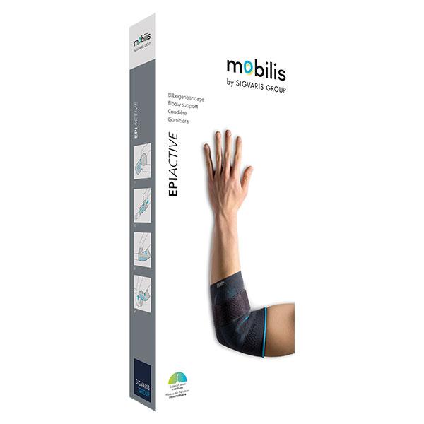 Sigvaris EpiActive Coudière Taille M Bleu Gris