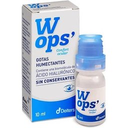 Wops gouttes Hydratantes Sans Conservateurs 10 ml