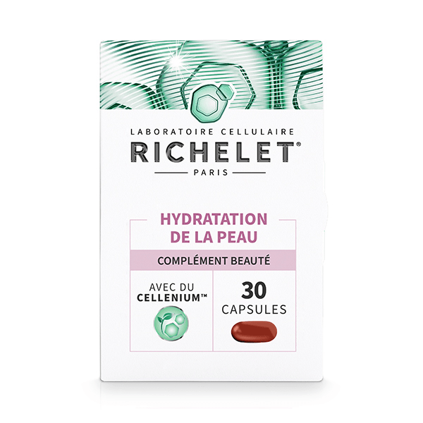 Hydratation de la Peau, Complément Alimentaire, 30 Capsules
