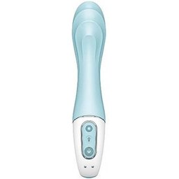 Air Pump Vibrator 5+ Vibrateur Point G Gonflable Bleu Rose 1 Unité