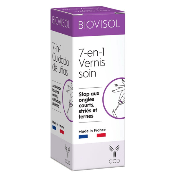 Biovisol 7-en-1 - Stop aux ongles courts, striés et ternes - 10ml