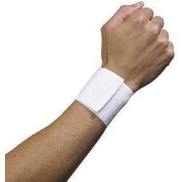 Serre-Poignet Velcro Blanc L