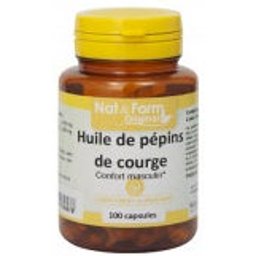 Huile De Pépins De Courge 200 Capsules