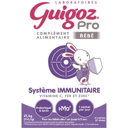 Laboratoires Guigoz Pro Bébé Système Immunitaire