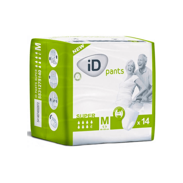 Pants Incontinence Sous Vêtement Absorbant Super Taille M 12 protections