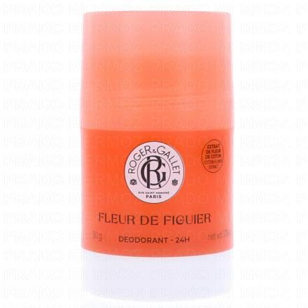 ROGER & GALLET Déodorant Roll-On 24h Fleur de Figuier 50g